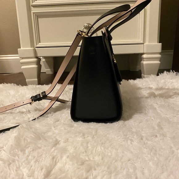 Kate Spade ♠️ Satchel Black with Zip Top - Picture 3 of 7